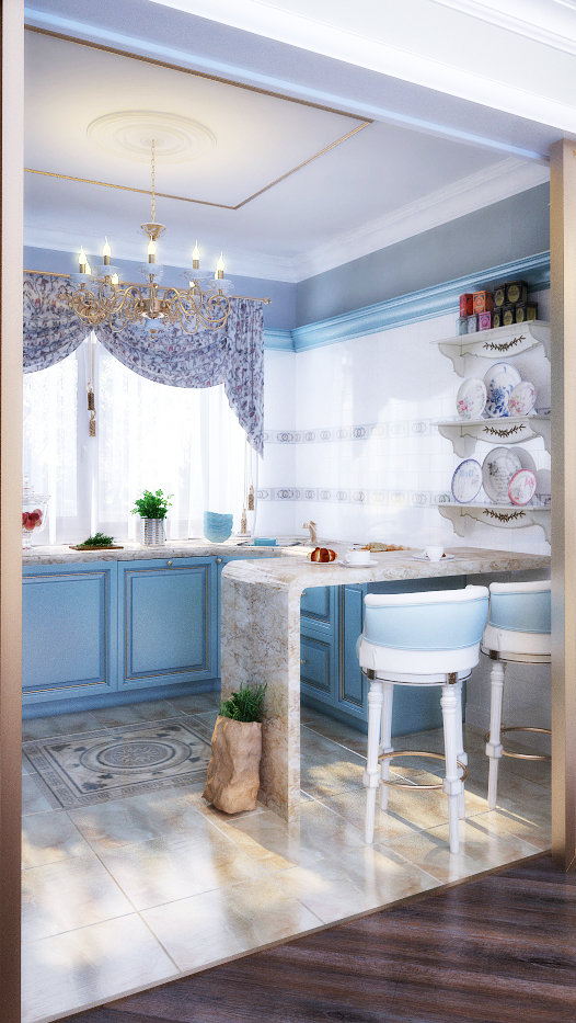 Фото из портфолио Квартира в стиле прованс, г.Балашиха – фотографии дизайна интерьеров на INMYROOM