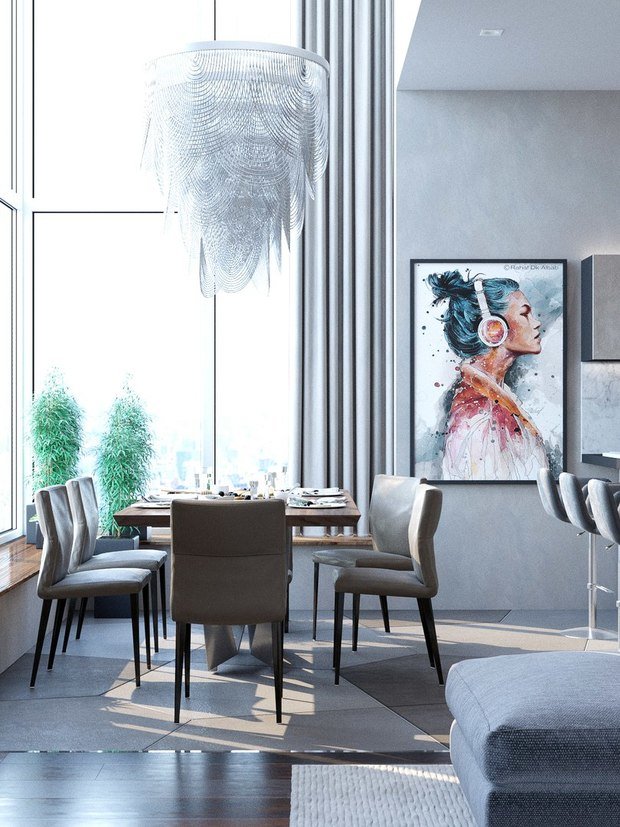 Фото из портфолио Резиденция Монэ – фотографии дизайна интерьеров на INMYROOM