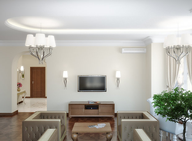 Фото из портфолио Коттедж в Троицке – фотографии дизайна интерьеров на INMYROOM