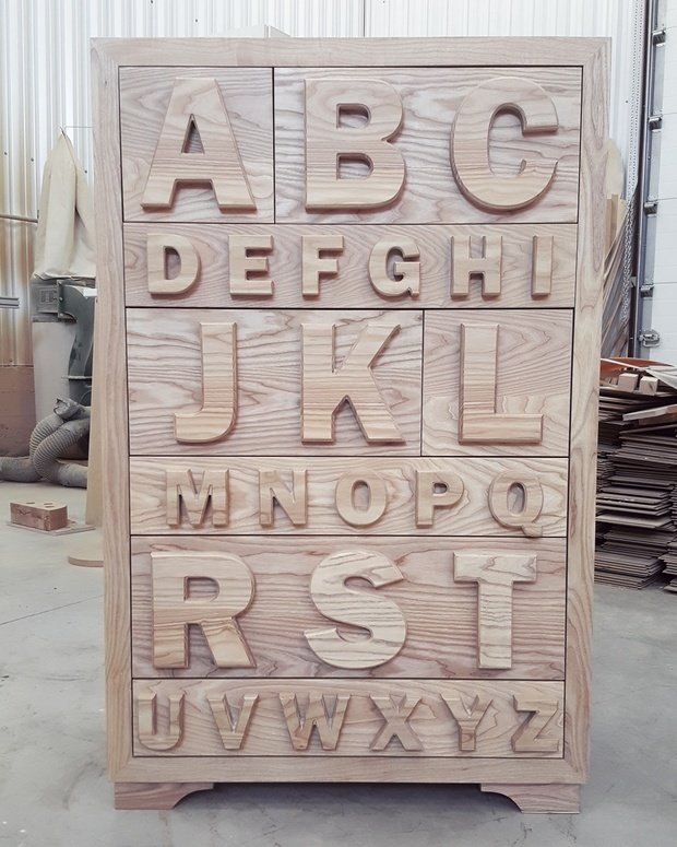 Фото из портфолио Комоды Alphabet – фотографии дизайна интерьеров на INMYROOM