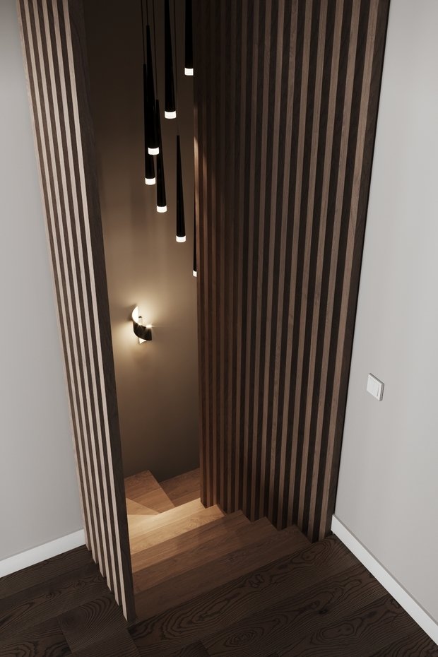 Фото из портфолио Проект двухуровневой квартиры в г.Пенза – фотографии дизайна интерьеров на INMYROOM