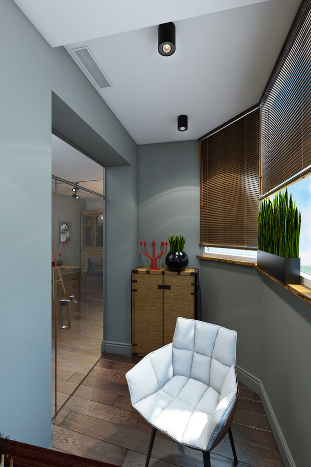 Фото из портфолио LOFT жкМосфильмовский – фотографии дизайна интерьеров на INMYROOM