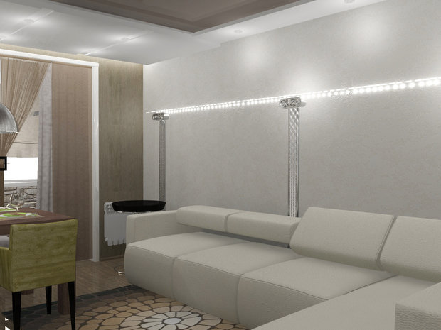 Фото из портфолио 4-х комнатная квартира для 4-х человек – фотографии дизайна интерьеров на INMYROOM