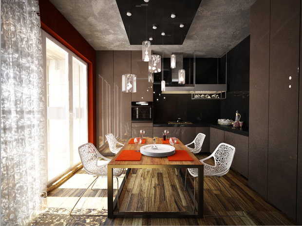 Фотография: Кухня и столовая в стиле Эклектика – фото на INMYROOM