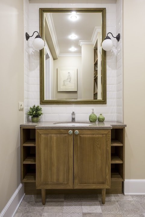 Фотография: в стиле , Современный, Квартира, Проект недели, Москва, Михаил Свистунов, Наталия Заворотищева, «Атмосфера», Старый фонд, Кирпичный дом, 2 комнаты, 40-60 метров – фото на INMYROOM