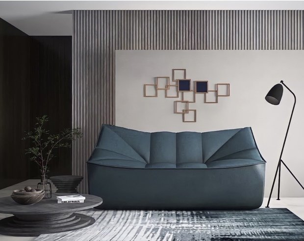 Фото из портфолио Проект «Лунный индиго» – фотографии дизайна интерьеров на INMYROOM