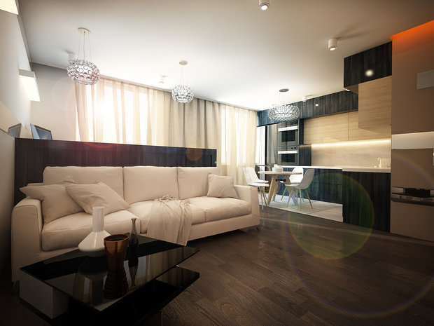 Фото из портфолио Геометрия линий – фотографии дизайна интерьеров на INMYROOM