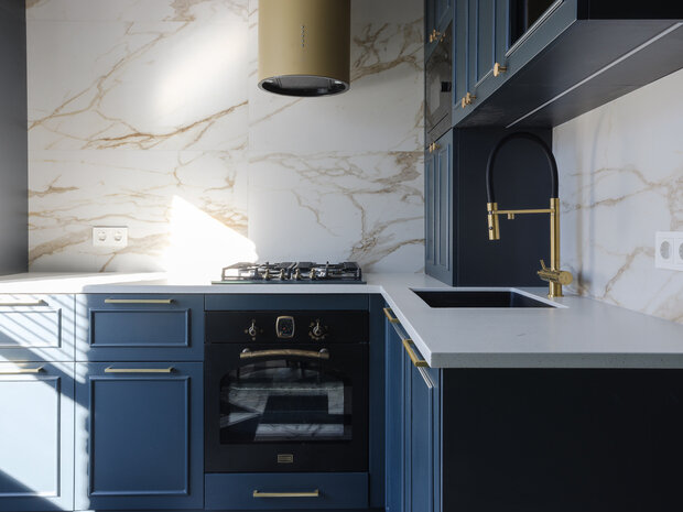 Фотография: Кухня и столовая в стиле Современный, Квартира, Проект дня, Сталинка, Кирпичный дом, 4 и больше, 60-90 метров, Санкт-Петербруг – фото на INMYROOM