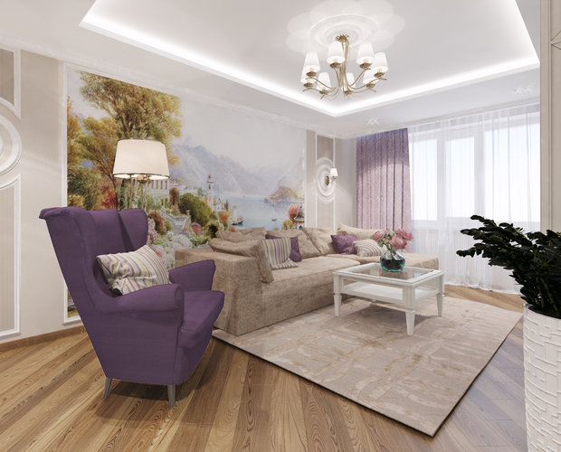 Фото из портфолио ЖК Юбилейный, 96 м2 – фотографии дизайна интерьеров на INMYROOM