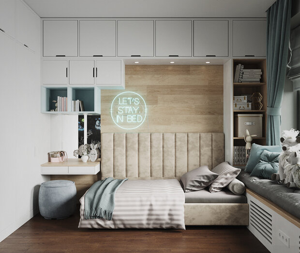 Фото из портфолио ЖК Вандер парк – фотографии дизайна интерьеров на INMYROOM
