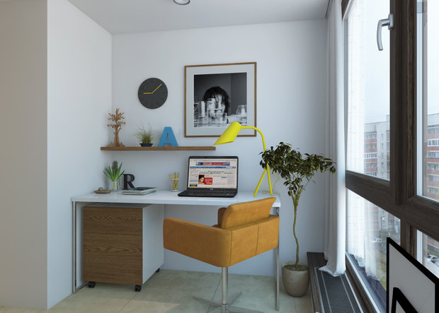 Фото из портфолио Квартира на Кловке – фотографии дизайна интерьеров на INMYROOM