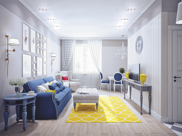 Фотография: Гостиная в стиле , Декор интерьера, DIY, Квартира, Restoration Hardware, Дома и квартиры, IKEA, Проект недели, Cosmorelax, Ideal Lux – фото на INMYROOM