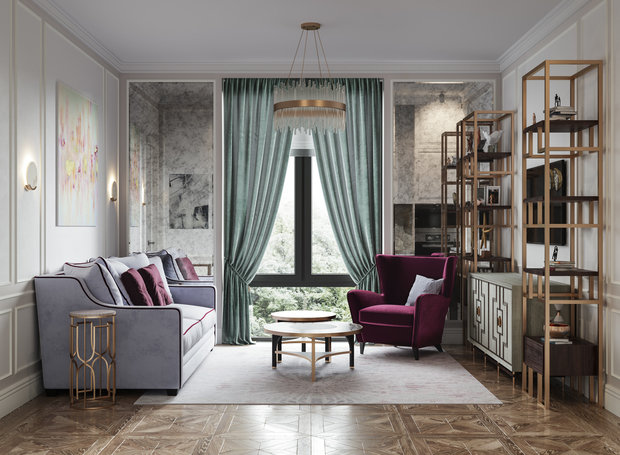 Фото из портфолио ПРЕСНЯ СИТИ – фотографии дизайна интерьеров на INMYROOM