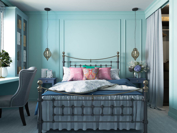 Фотография: Спальня в стиле Восточный, Квартира, Проект недели, Москва – фото на INMYROOM