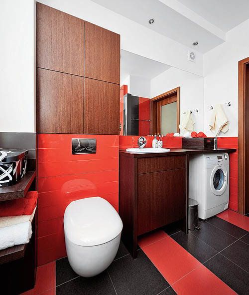 Фотография: Ванная в стиле Хай-тек, Интерьер комнат – фото на INMYROOM