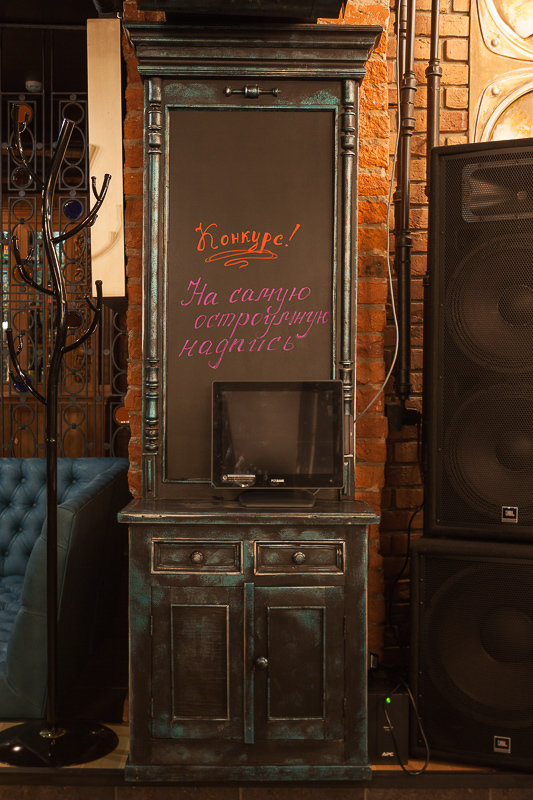 Фото из портфолио Ресторан "Закон Бернулли" – фотографии дизайна интерьеров на INMYROOM