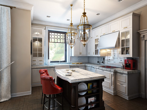 Фото из портфолио дом в Подольске – фотографии дизайна интерьеров на INMYROOM