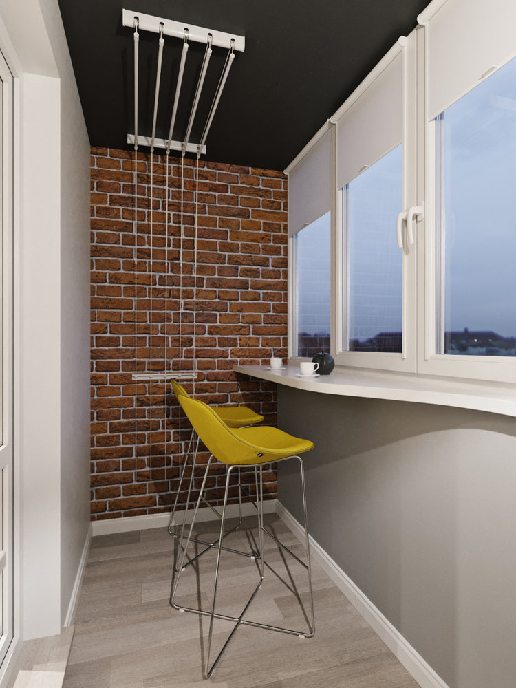 Фотография: Балкон в стиле Современный, Скандинавский, Квартира, Проект недели, Беларусь, Панельный дом, 3 комнаты, 60-90 метров, Гомель, ANTEI – фото на INMYROOM Фотография: Балкон в стиле Современный, Скандинавский, Квартира, Проект недели, Беларусь, Панельный дом, 3 комнаты, 60-90 метров, Гомель, ANTEI – фото на INMYROOM