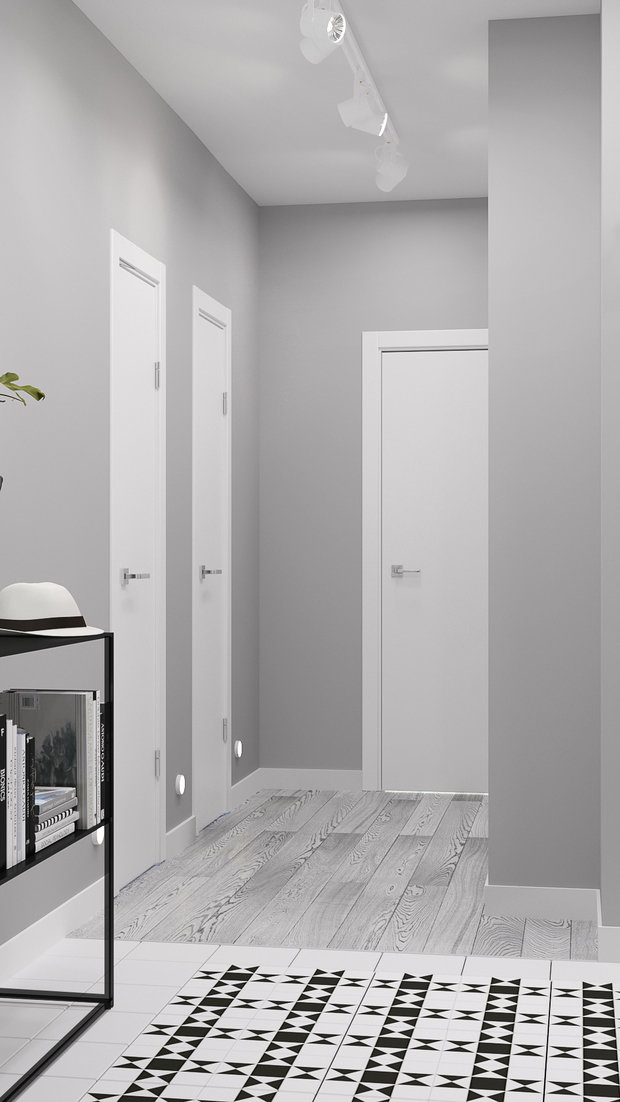 Фото из портфолио Скандинавская квартира  – фотографии дизайна интерьеров на INMYROOM