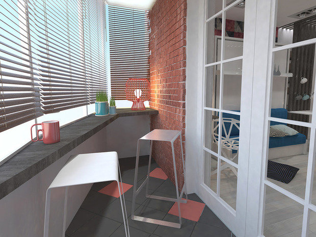 Фото из портфолио Дизайн-интерьер квартиры в современном стиле – фотографии дизайна интерьеров на INMYROOM