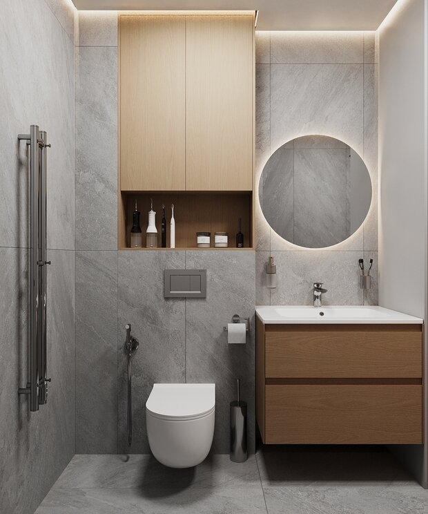 Фото из портфолио ЖК Тринити – фотографии дизайна интерьеров на INMYROOM