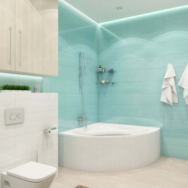 Фото из портфолио Ванная ЖК Бавария – фотографии дизайна интерьеров на INMYROOM