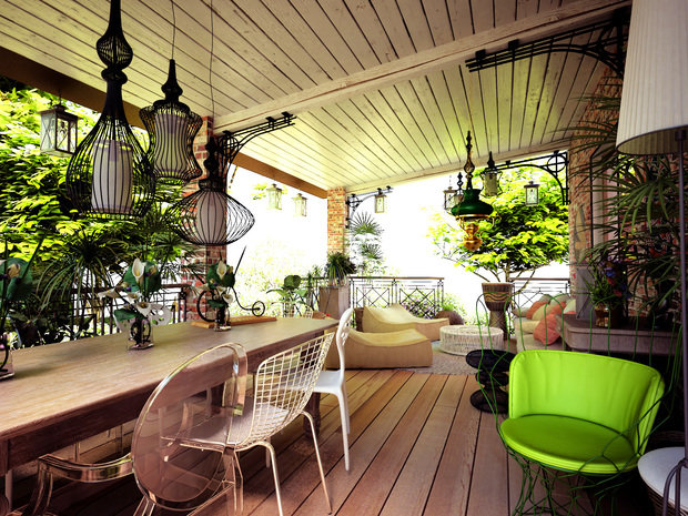 Фотография: Балкон, Терраса в стиле Прованс и Кантри, Квартира, Дом, Дома и квартиры, Проект недели – фото на INMYROOM