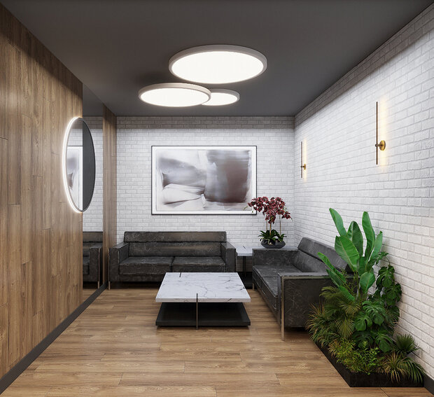 Фото из портфолио Дизайн офиса “MLC” – фотографии дизайна интерьеров на INMYROOM