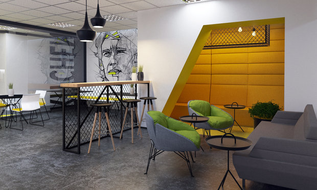 Фото из портфолио Офис IT компании Daxx – фотографии дизайна интерьеров на INMYROOM