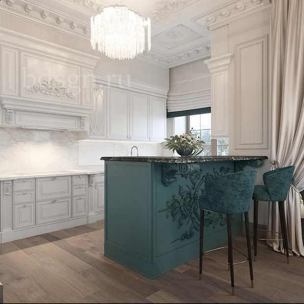 Фото из портфолио Кухня в классическом стиле – фотографии дизайна интерьеров на INMYROOM