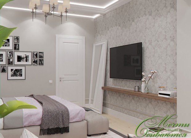 Фото из портфолио Неоклассическая спальня – фотографии дизайна интерьеров на INMYROOM