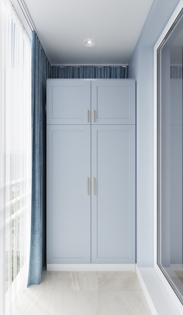 Фотография: Балкон в стиле Современный, Квартира, Проект недели, Санкт-Петербург, Елена Иванова, 3 комнаты, Более 90 метров – фото на INMYROOM