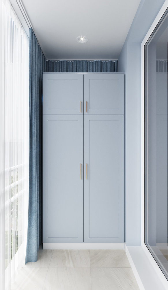 Фотография: Балкон в стиле Современный, Квартира, Проект недели, Санкт-Петербург, Елена Иванова, 3 комнаты, Более 90 метров – фото на INMYROOM