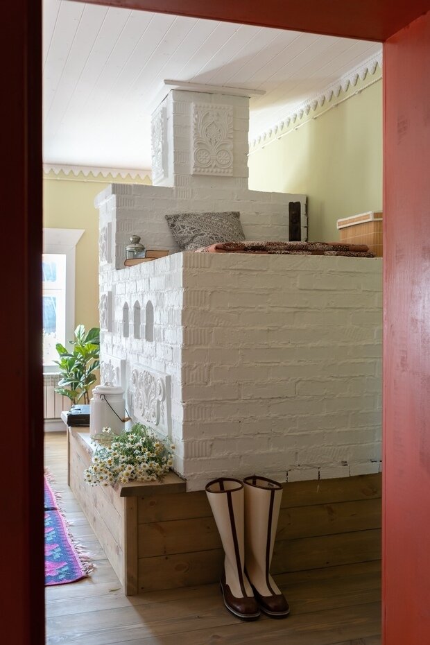 Фотография: Кухня и столовая в стиле Прованс и Кантри, Эклектика, Дом, Анастасия Муравьева, Дом и дача, 2 комнаты, Суздальский район – фото на INMYROOM