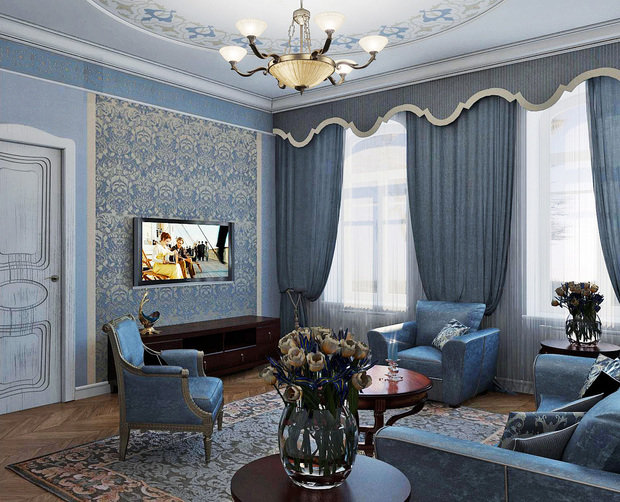 Фото из портфолио КВАРТИРА 120 КВ. МЕТРОВ - Стиль –Новая классика(traditional) – фотографии дизайна интерьеров на INMYROOM