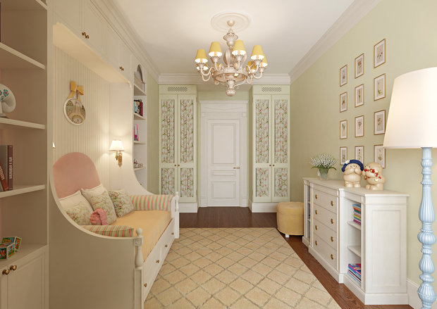 Фото из портфолио Квартира на Весковском переулке – фотографии дизайна интерьеров на INMYROOM