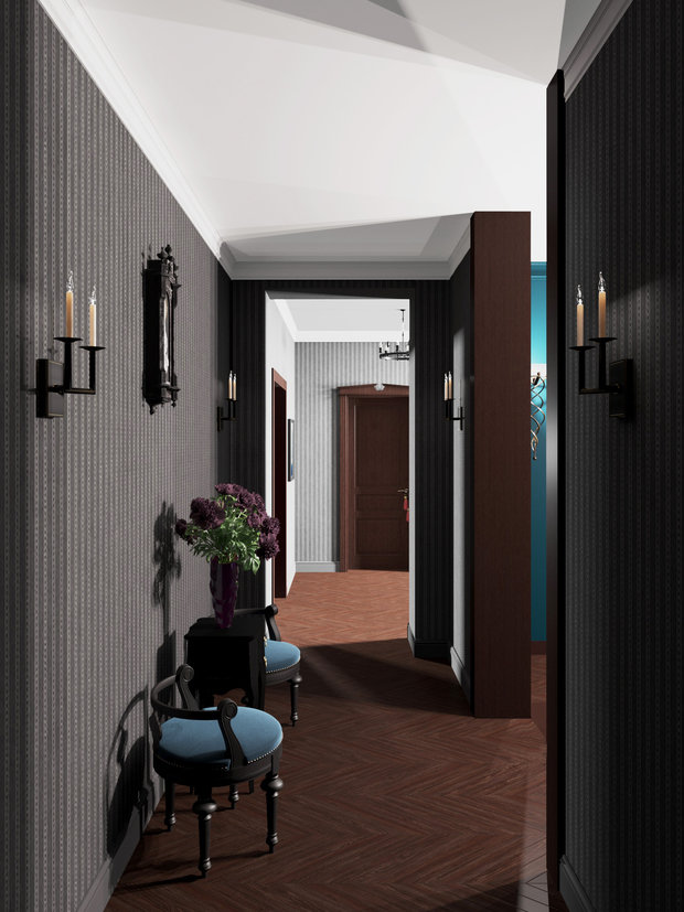 Фото из портфолио Туман и Бордо – фотографии дизайна интерьеров на INMYROOM