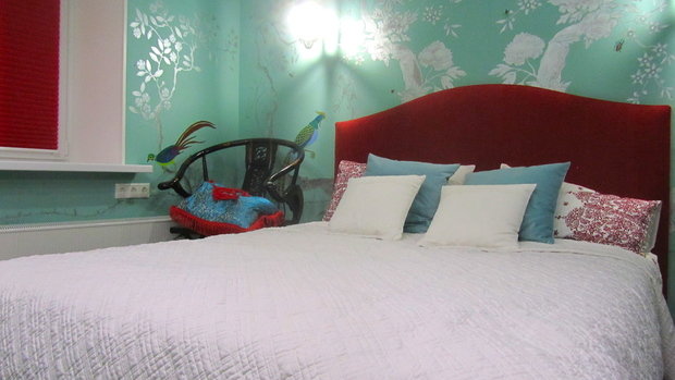 Фотография: Спальня в стиле Современный, Квартира, Дома и квартиры – фото на INMYROOM