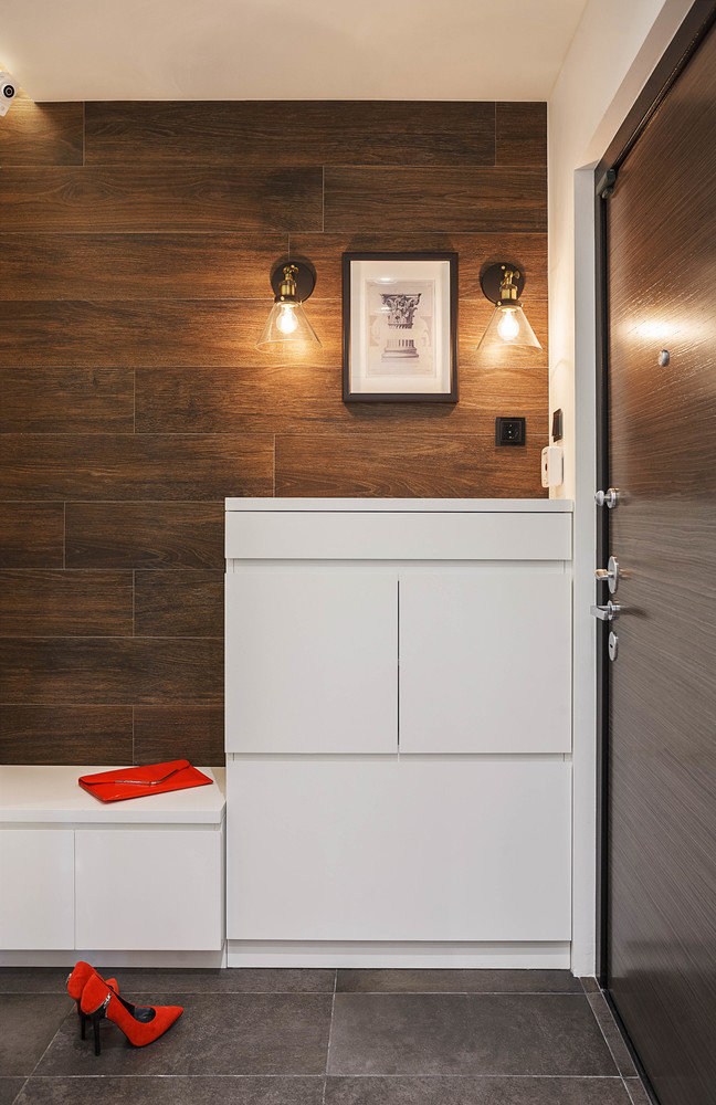 Фотография: Прихожая в стиле Современный, Квартира, Проект недели, Москва, ИКЕА, Мила Титова, П44т – фото на INMYROOM Фотография: Прихожая в стиле Современный, Квартира, Проект недели, Москва, ИКЕА, Мила Титова, П44т – фото на INMYROOM