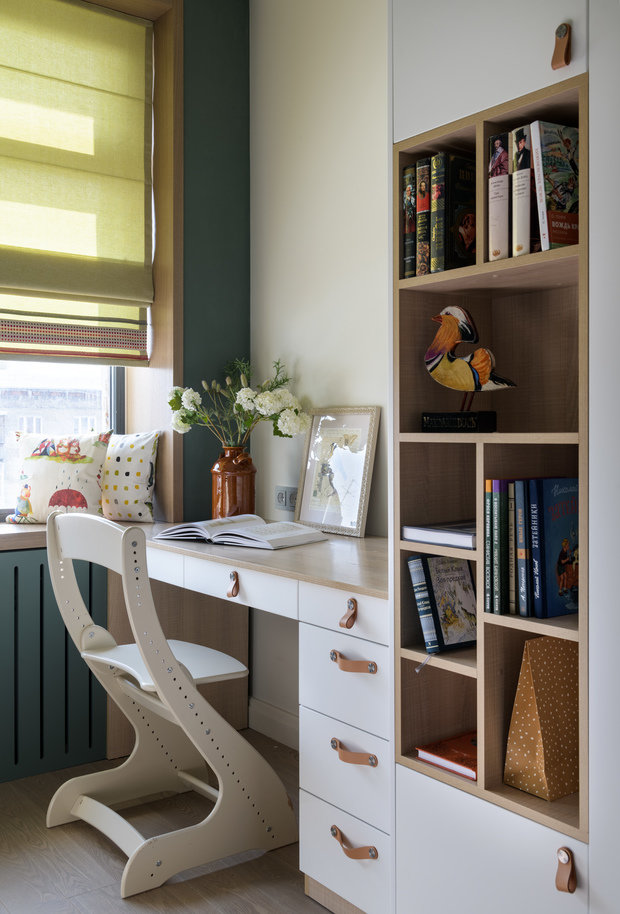 Фотография: Детская в стиле Современный, Эклектика, Квартира, Проект недели, Новосибирск, 3 комнаты, 60-90 метров, Александра Протасова, Студия Протасовой Александры – фото на INMYROOM