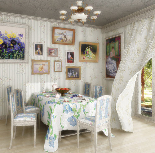 Фотография: Кухня и столовая в стиле Прованс и Кантри, Классический, Современный – фото на INMYROOM