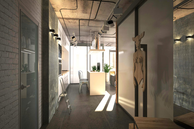 Фото из портфолио LOFT – фотографии дизайна интерьеров на INMYROOM