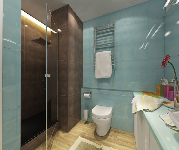 Фото из портфолио Двухкомнатная квартира – фотографии дизайна интерьеров на INMYROOM