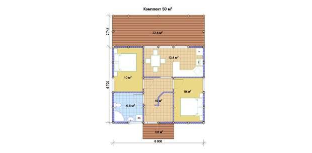 Фото из портфолио Rubus Home - варианты планировки – фотографии дизайна интерьеров на INMYROOM