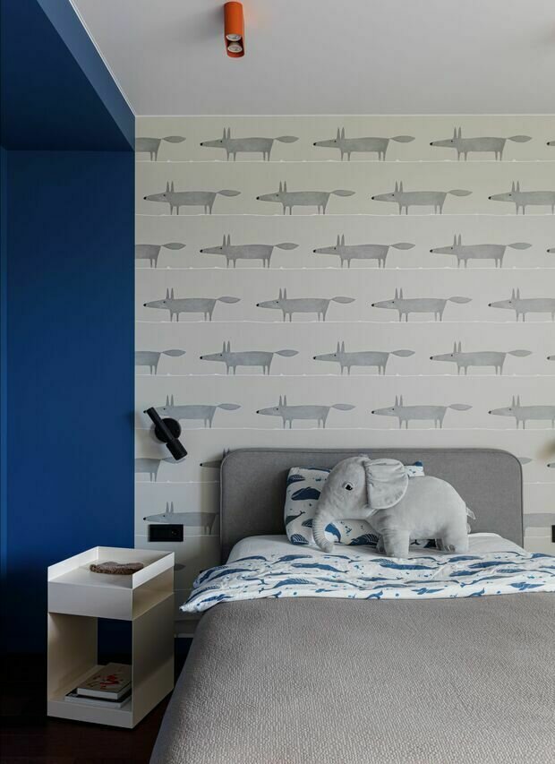 Фотография: Детская в стиле Современный, Дом, Минимализм, Проект дня, Подмосковье, Дом и дача, Монолитный дом, 4 и больше, Более 90 метров, Анна Шаповалова – фото на INMYROOM