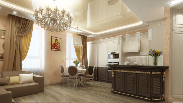 Фотография: Кухня и столовая в стиле Классический – фото на InMyRoom.ru