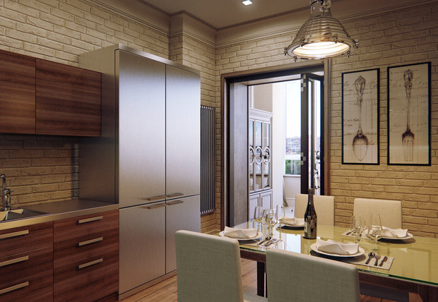 Фото из портфолио Квартира в ЖК на улице Дружбы – фотографии дизайна интерьеров на INMYROOM