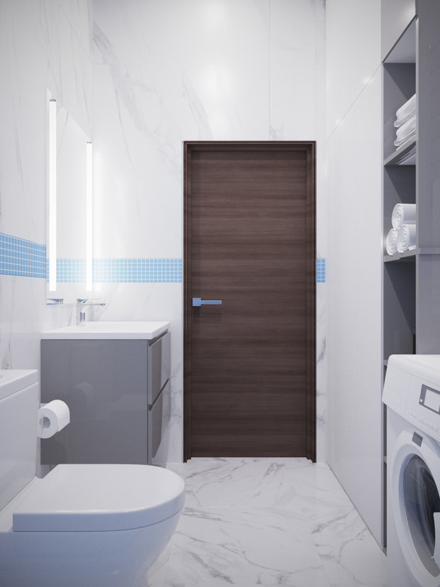 Фото из портфолио Апартаменты в Алуште – фотографии дизайна интерьеров на INMYROOM
