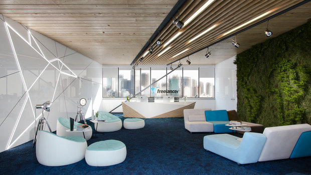 Фото из портфолио Офис в Сиднее для компании Freelancer – фотографии дизайна интерьеров на INMYROOM
