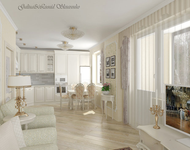 Фото из портфолио Южные Ватутинки – фотографии дизайна интерьеров на INMYROOM